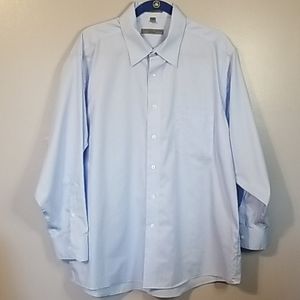 <GEOFREY BEENE> Long Sleeve 100%Cotton Dress Shirt